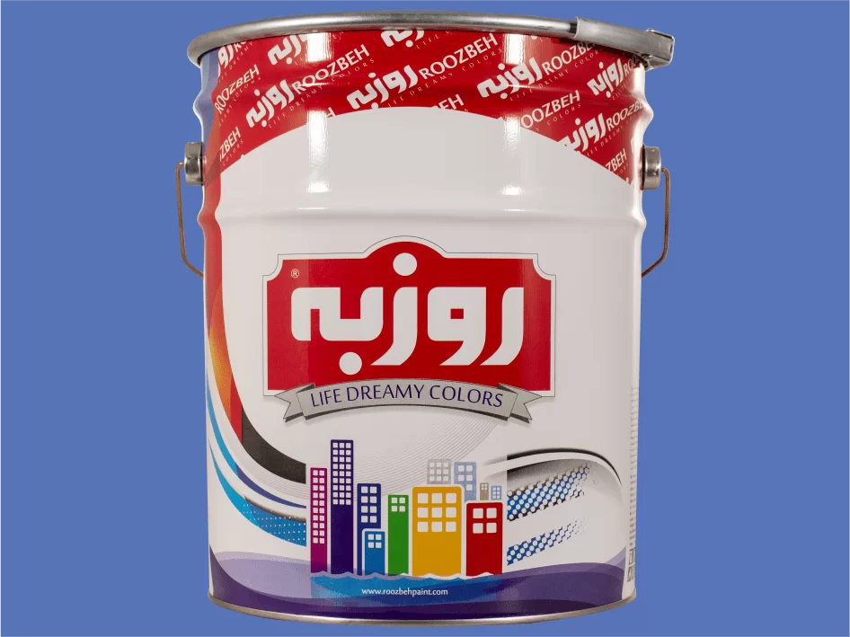 رنگ روغنی نیم براق سفید